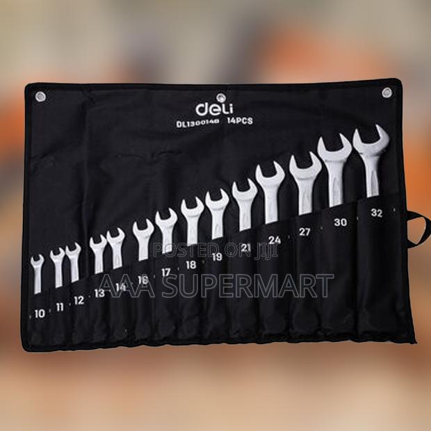 Deli Tools EDL160012A 12 PCS Double Open End