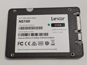 Lexar SSD NS100 Solid State Drive Disk 512GB 2.5 INCH. - main view