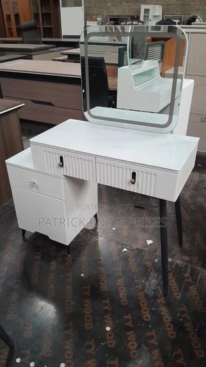 Imported Modern Dressing Table With LED Lights - thumbnail 2