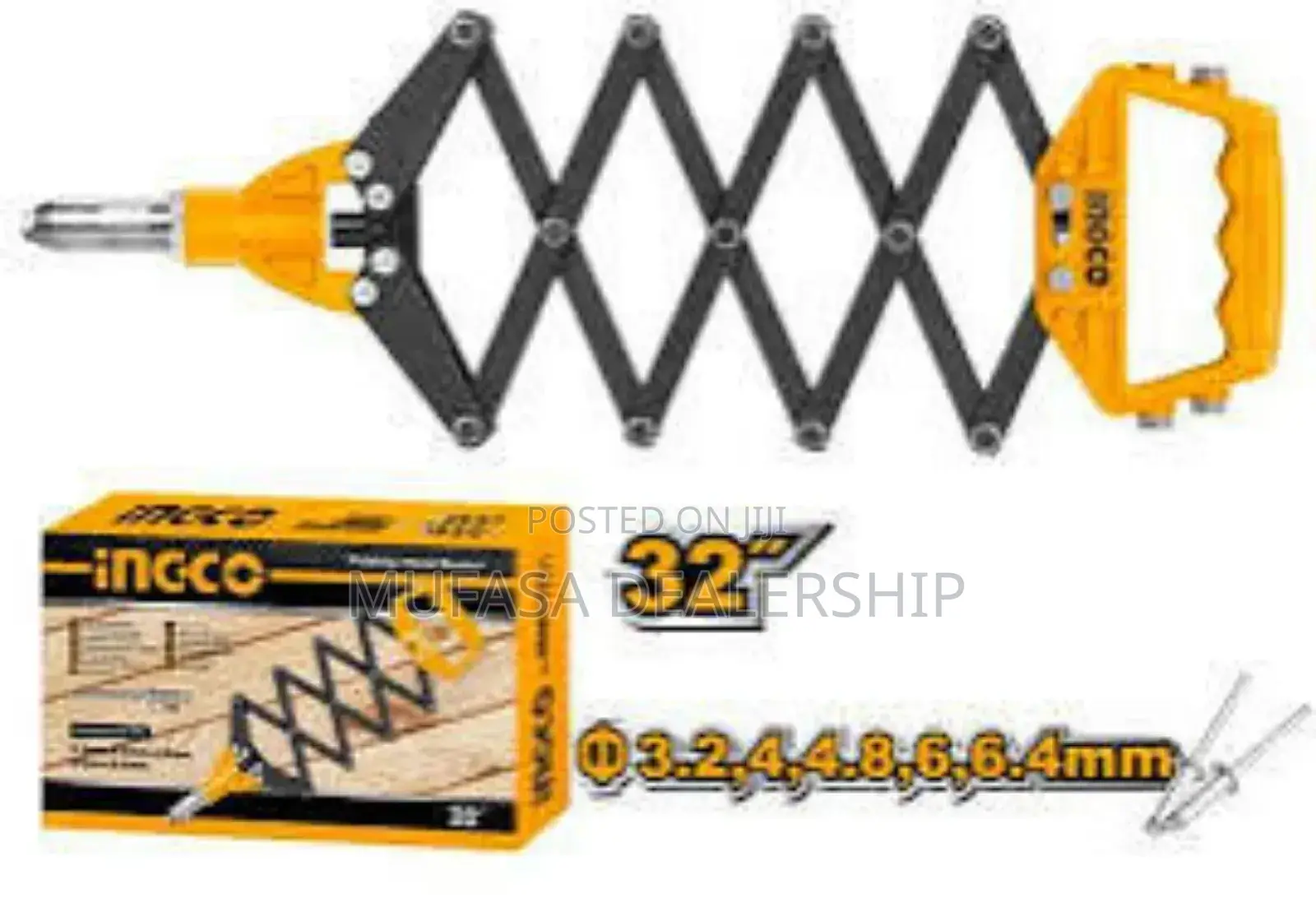 Heavy Duty Folding Hand Riveter