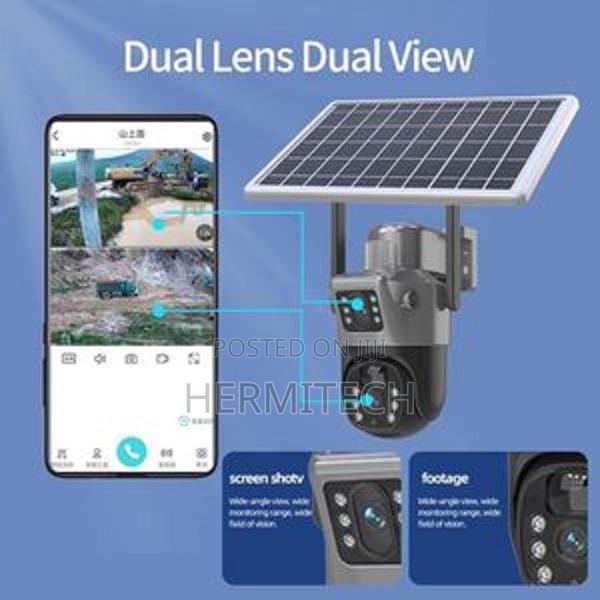 Dual Lense 4G Solar Camera - thumbnail 3