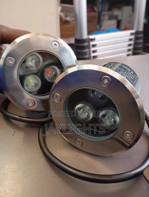 Outdoor Application 3W Waterproof Stainless Lamp RGB