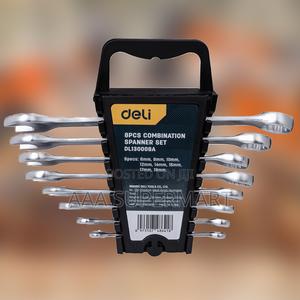 Deli Tools EDL130008A 8pcs Combination Spanner Set - thumbnail 2