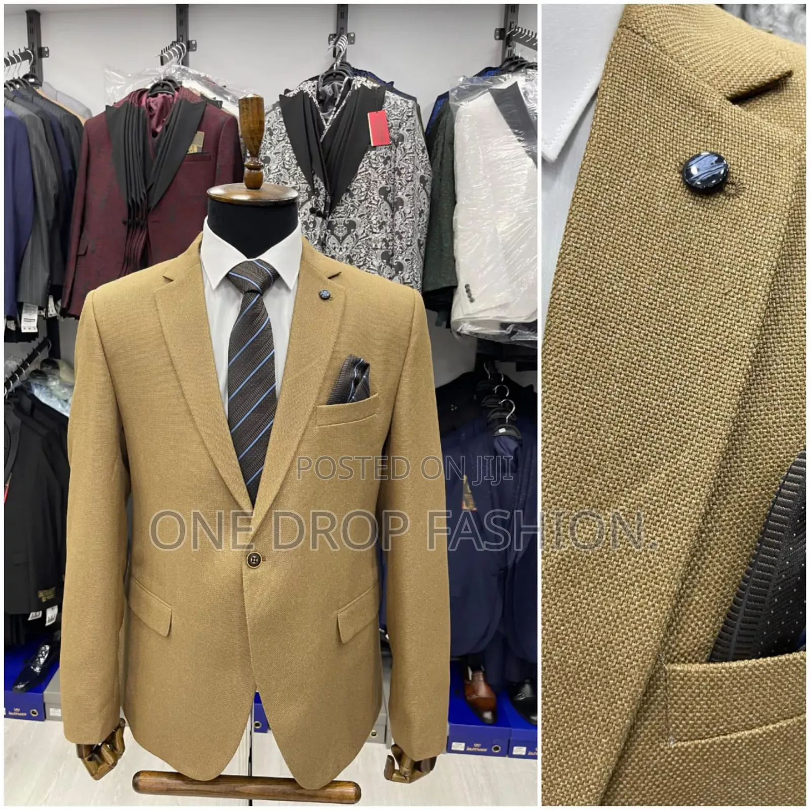 Beige Mens Blazers2r