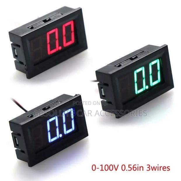 Dc Voltage Display