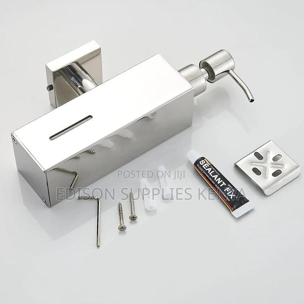 Pump Soap Dispenser Wall-Mounted Deck-Mounted Hand Wash - thumbnail 6