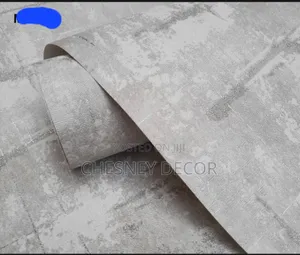 Gray Wallpaper With Stippled Effect