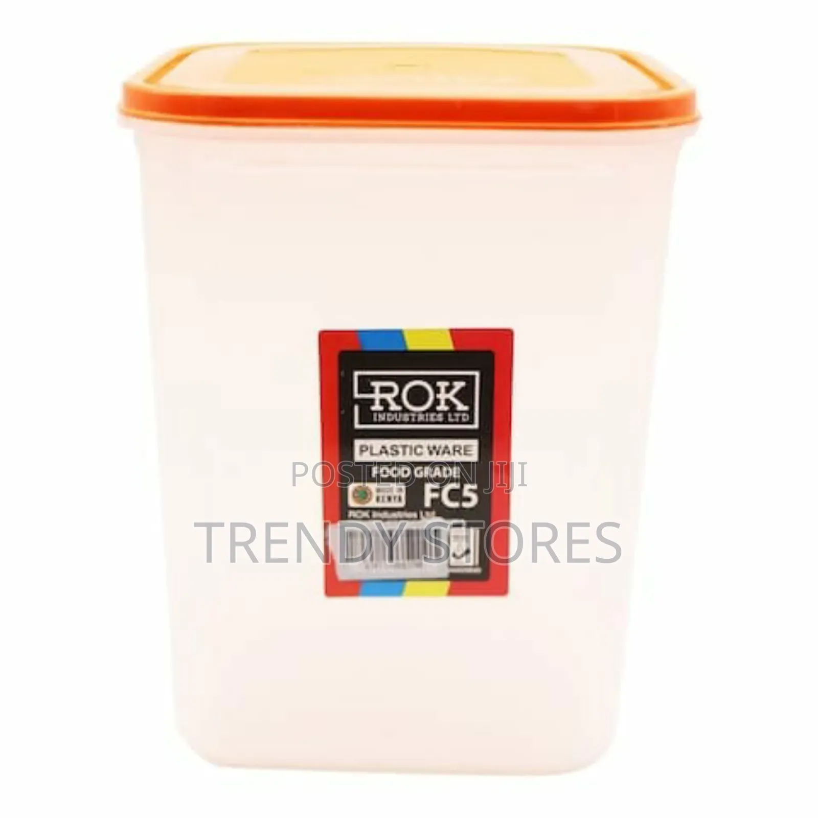 Rok Square Plastic Storage Container