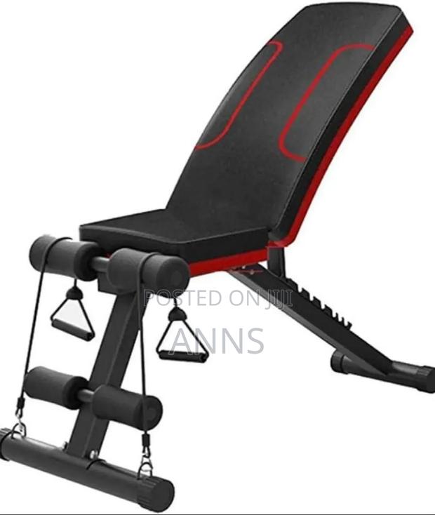 Best Gym Bench With Resistance Bands - main view