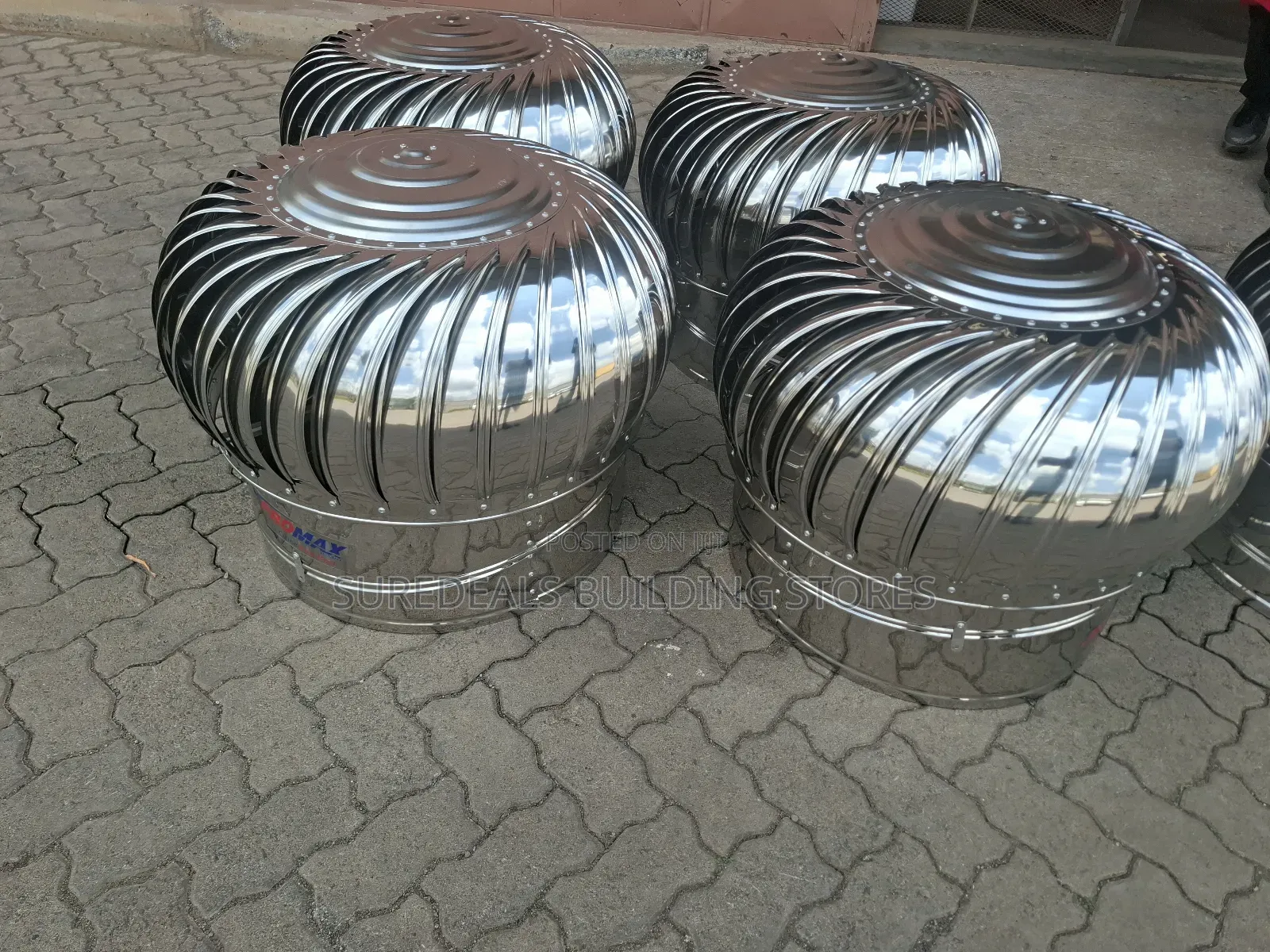 Roof Ventilators/Wind Driven Cyclones/Cyclones/Roof Turbine.