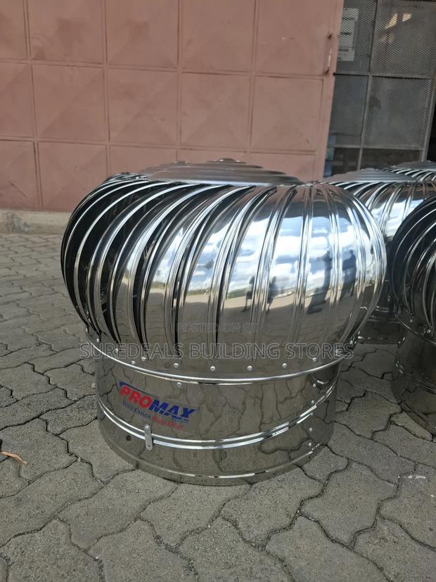 Wind-Driven Roof Air Cyclones/Roof Turbine.
