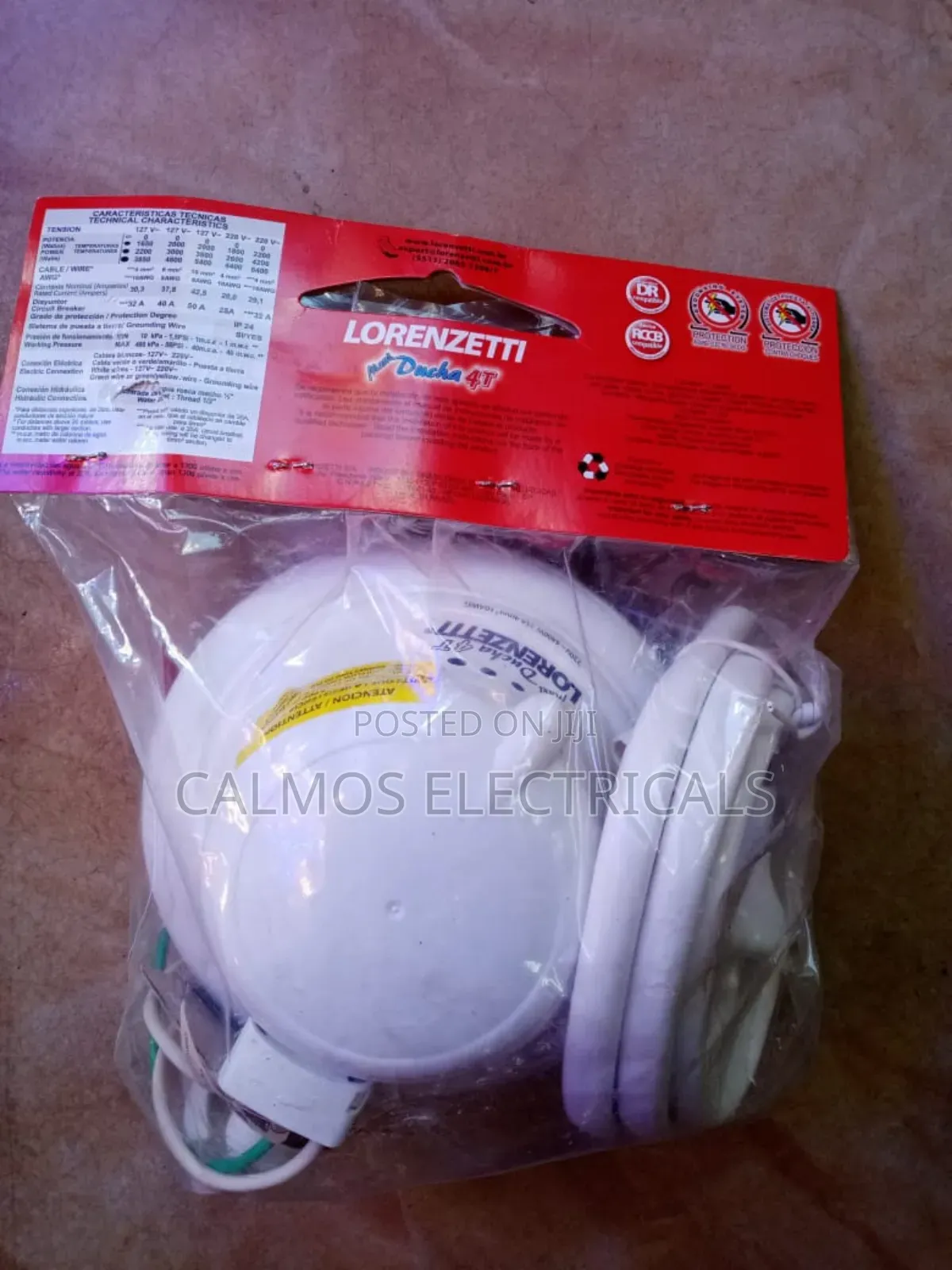 4t Lorezzett Shower