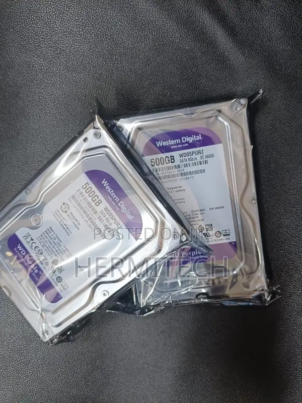 500GB WD Purple Surveillance Hard Drive
