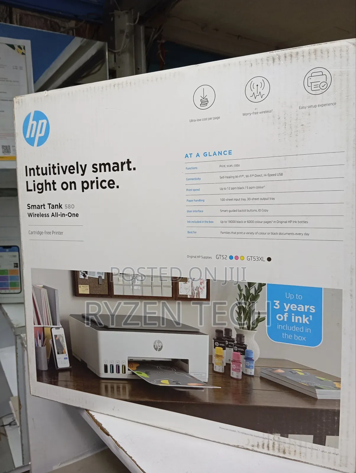 Hp Smart Tank 580/ Hp Smart Tank 580