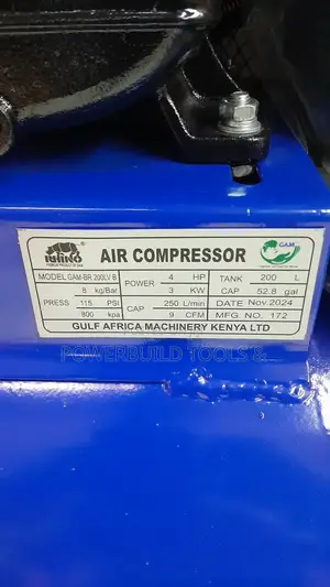 Rhino 200L Electric Compressor