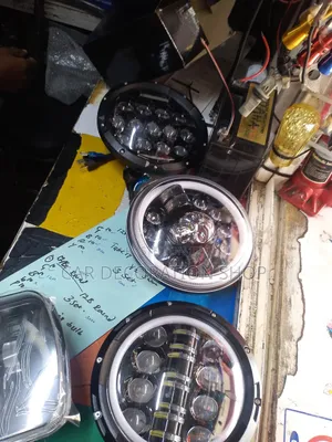 Round Different Designs Led 7inch Headlights