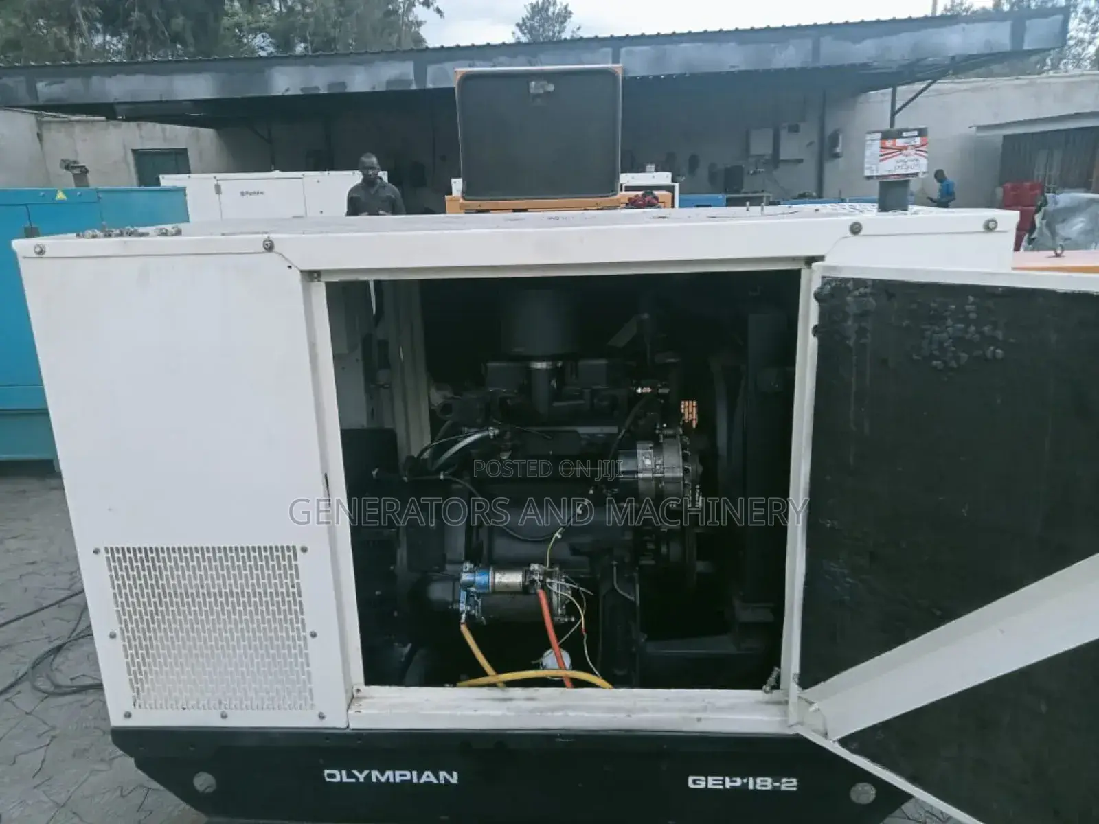 Perkins Ex Uk Generator 15kva