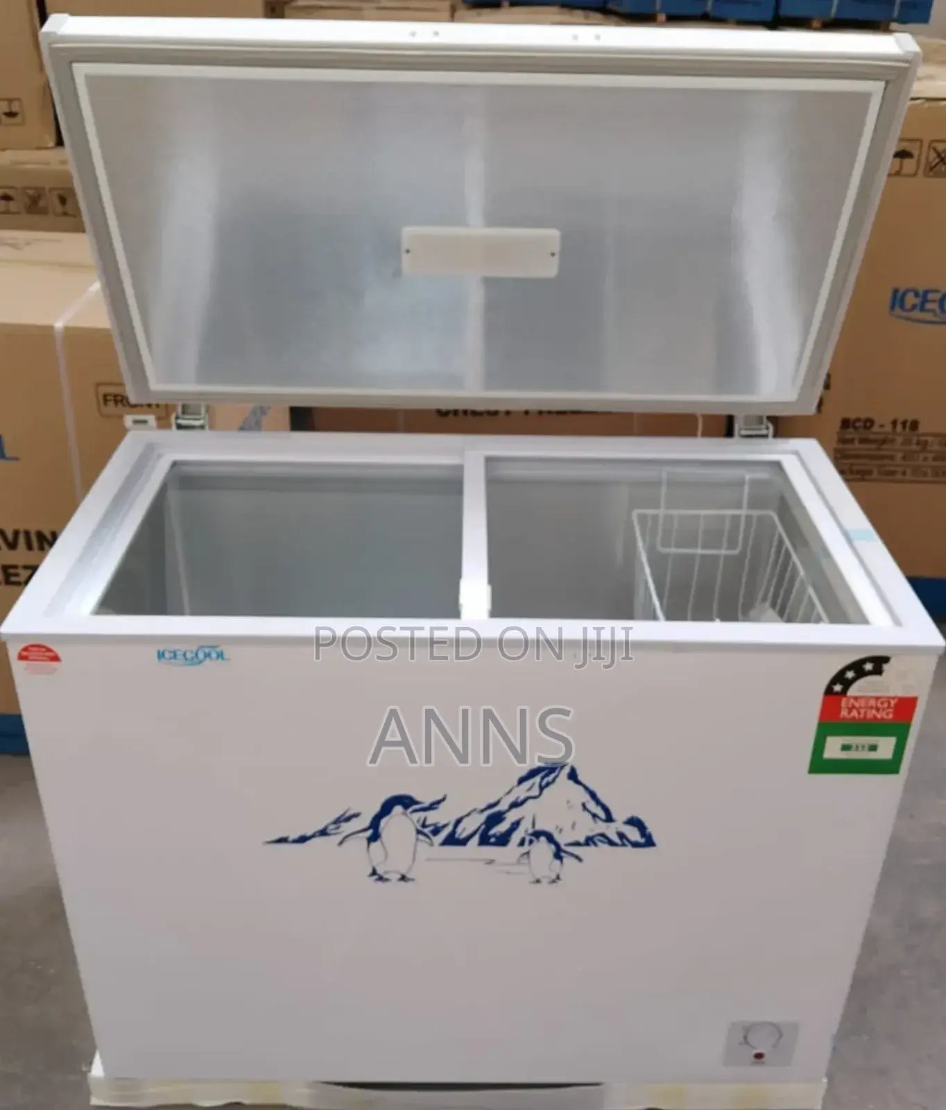 Ecomax Excellent White 219litres Chest Freezer