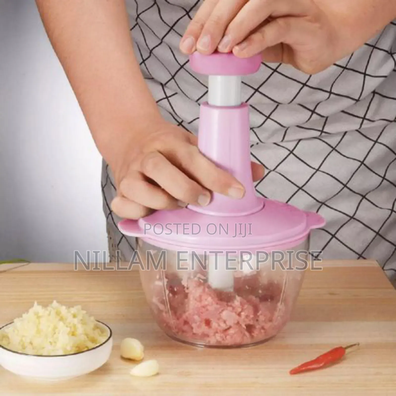 *1.5L Manual Food Chopper, Speedy Chopper