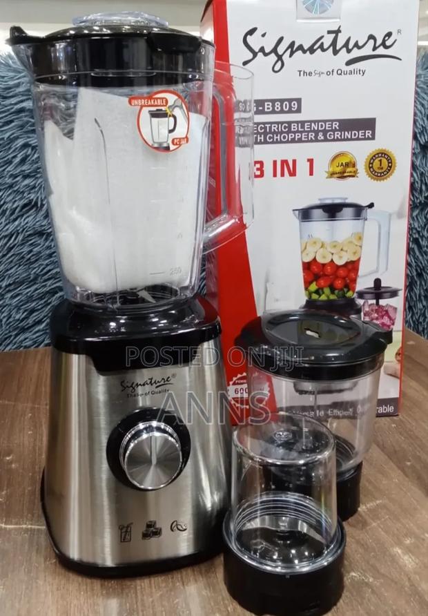 Signature 3 in 1 Chopper, Grinder and Blender