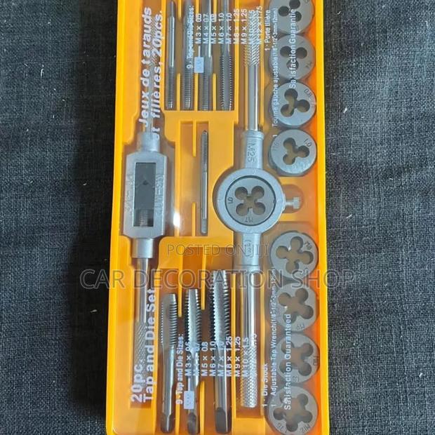 New 20pc Tap and Die Set Tools - main view