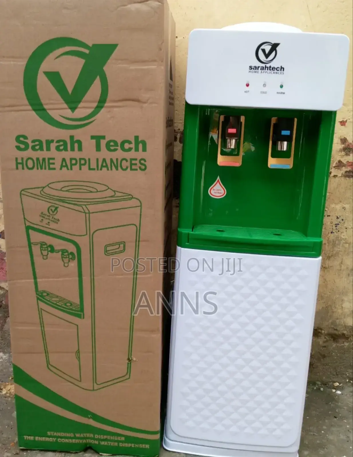 Sarahtech Hot and Cold 2 Tap Water Dispenser