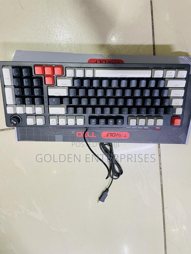 Black Grey Blue Switch Mechanical Gaming Keyboard