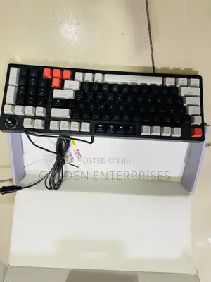 Grey Black Blue Switch Mechanic Keyboard