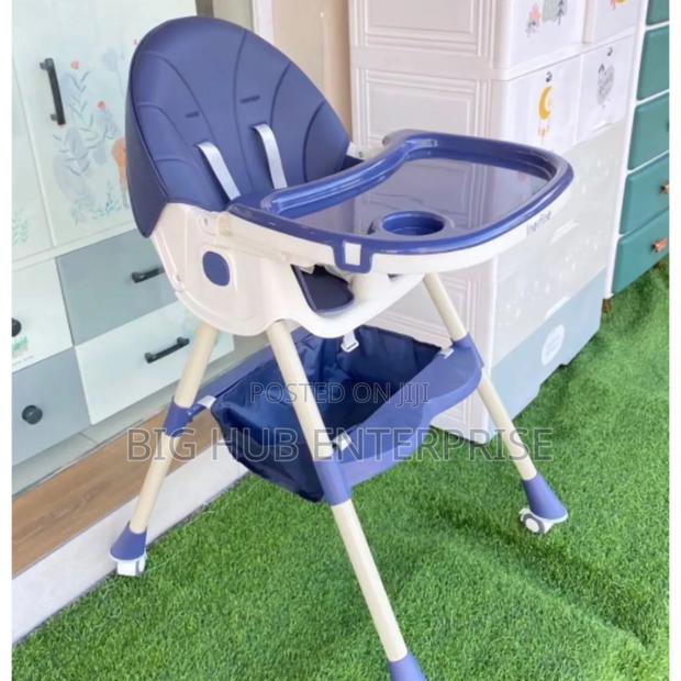 Feeding Chair Foldable Blue - main view