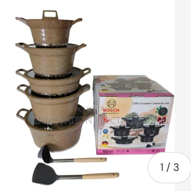 12 Piece Bosch Cookware Set