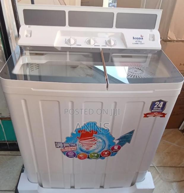 Icona 12.5kg Wash and Spin Best Washing Machine