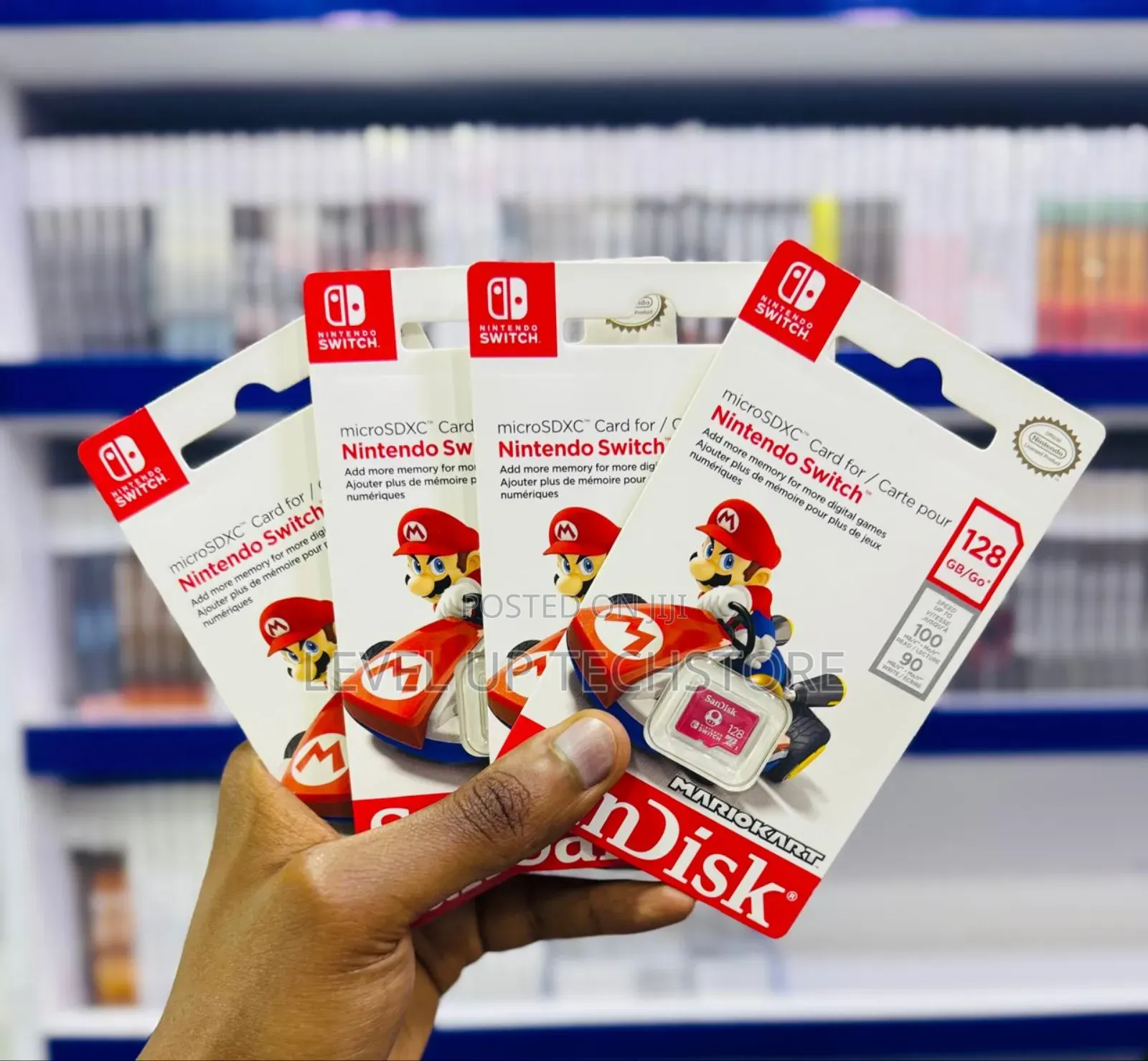 Sandisk 128GB Microsdxc Card, Licensed for Nintendo Switch