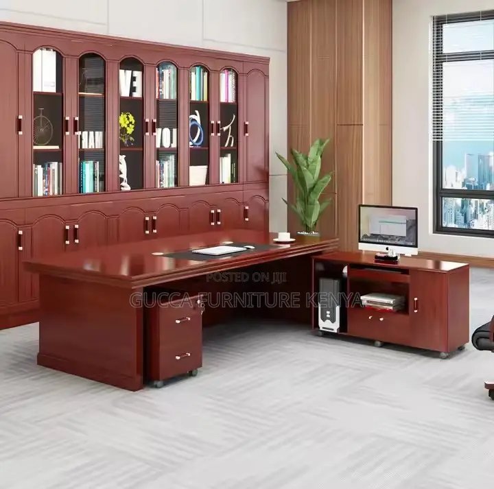 Office Tables:160cm CEO Executive Home Office Mahogany Desk