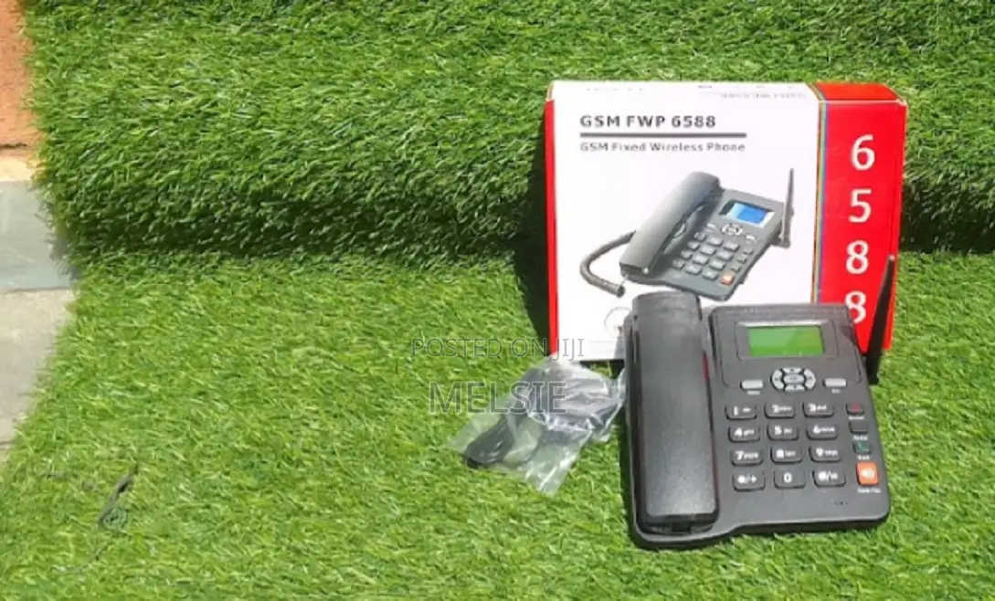 GSM Fixed Wireless Desk Phone Desktop Phone -One Sim Slot