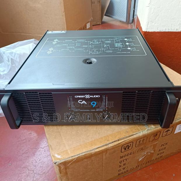 Crest Audio CA9 Long Press Amplifier - thumbnail 2