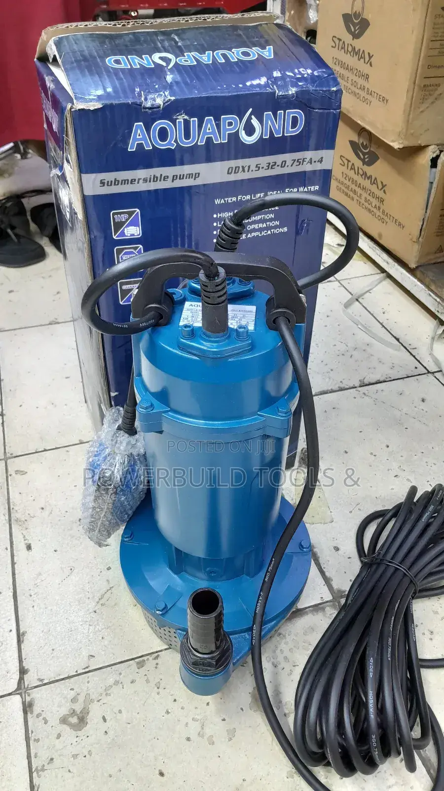 1hp Aquapond Submersible Pump With Float Switch