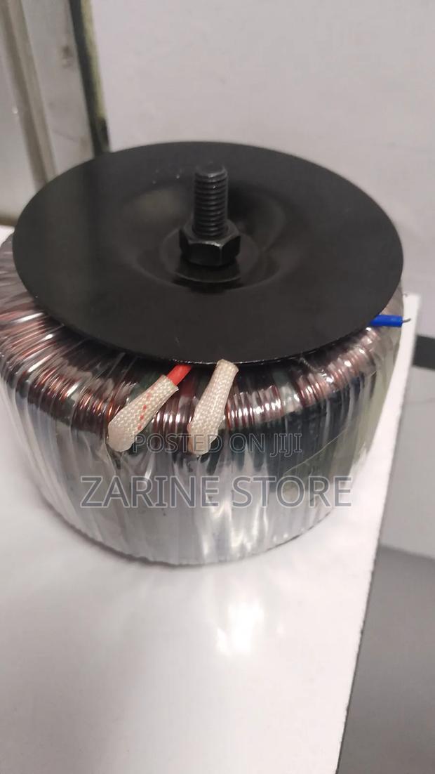 Toroidal 300VA Transformer Output 12×2 Blue 24×2 Yellow - main view