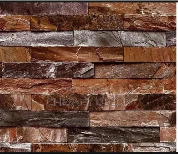 3D Brick Wall Wallpaper - main view