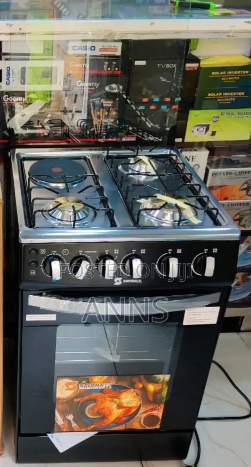 Sayona 3gas+1 Electric Standing Cooker With Electric Oven