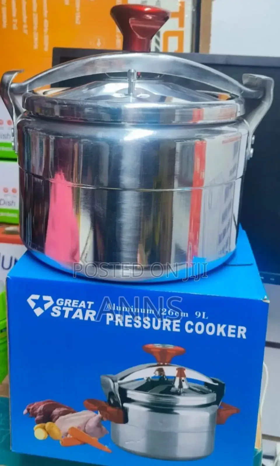 Great Star 9litres Manual Pressure Cooker