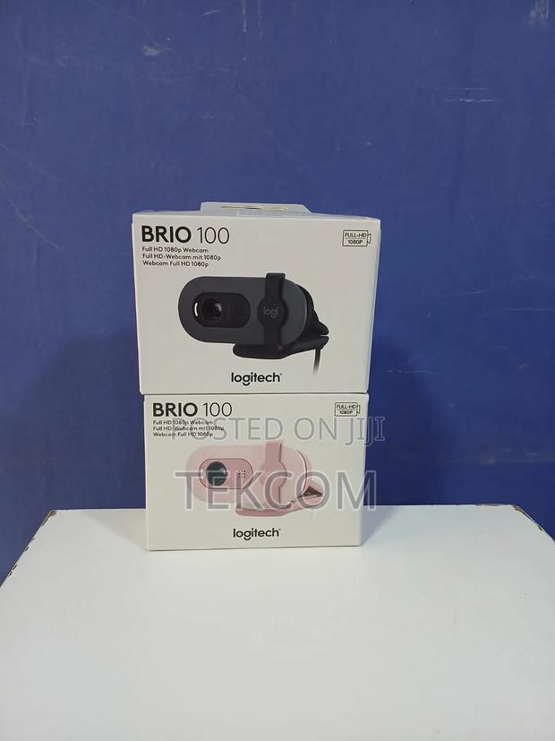 Logitech Brio 100 Webcam || Brio 100 1080p Webcam