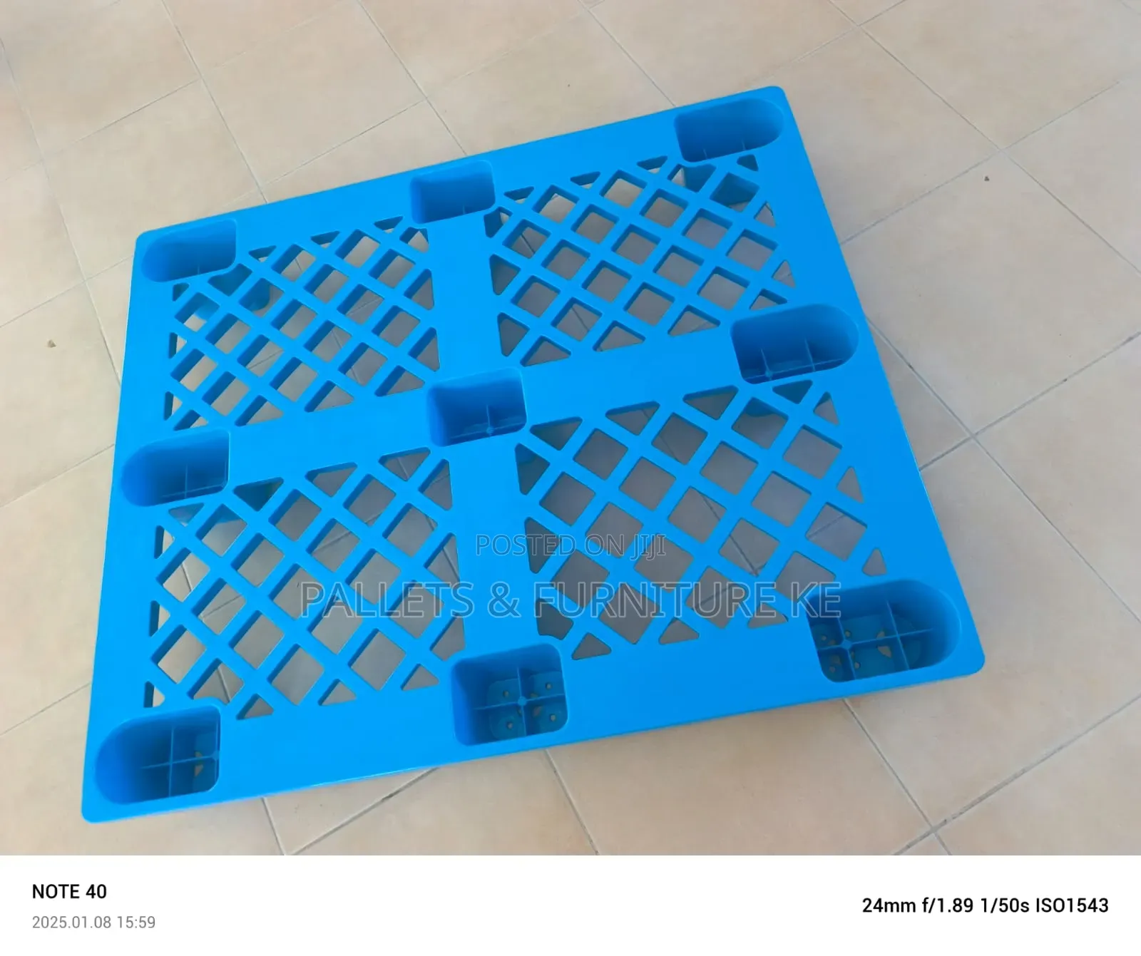 Standard Blue Plastic Pallet