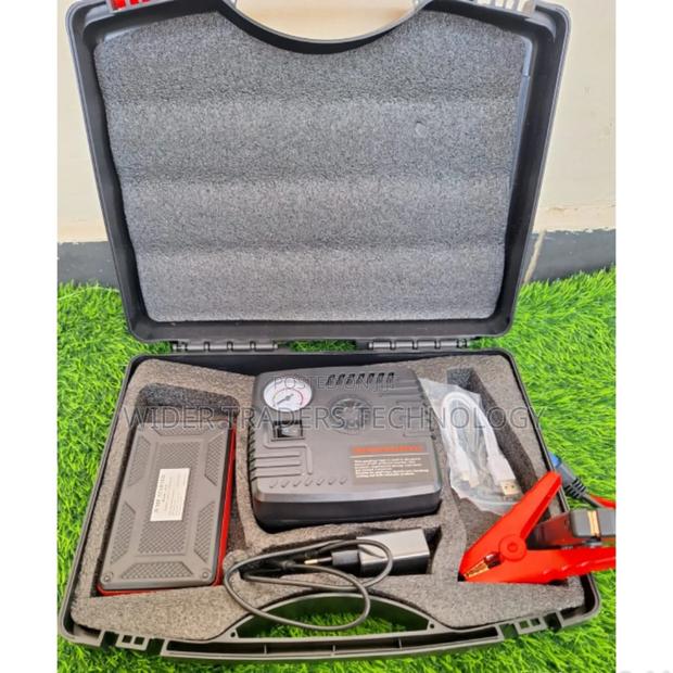 Portable Car Jump Starter Kit.