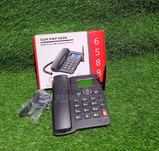 GSM Deskphone 6588 GSM Fixed Wireless Phone Support Qua-Band