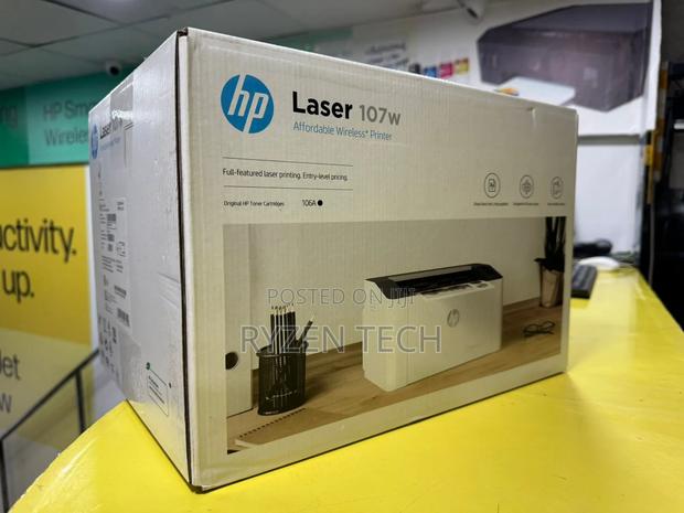 HP Laser 107W Printer - main view