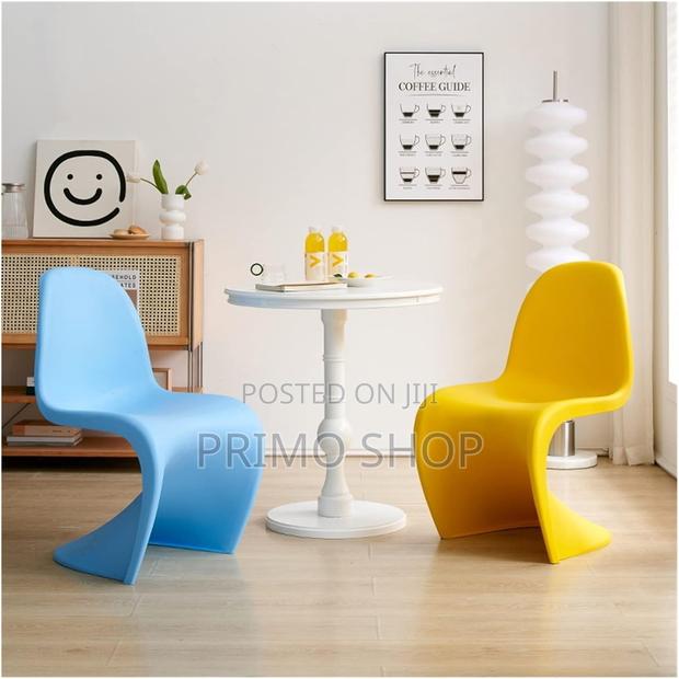 Eames Seats; Home Dining Chairs Stackable Plastic - thumbnail 2
