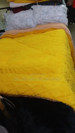 Yellow Dovet Alone Warm Blanket