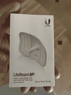 Ubiquiti Airmax Litebeam M5 23dbi Broadband Cpe (Lbe-M5-23)