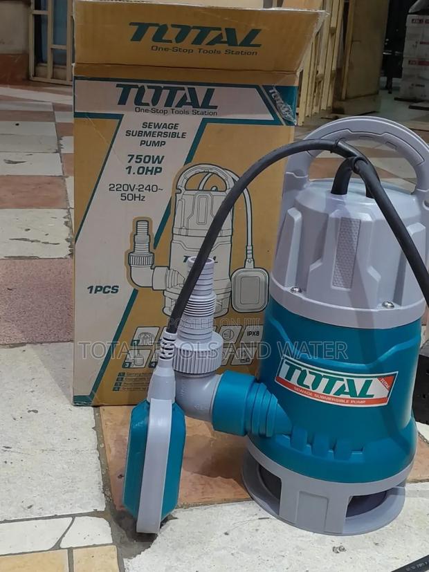 Professional Total Sewage Submersible Water Pump 1hp 18m