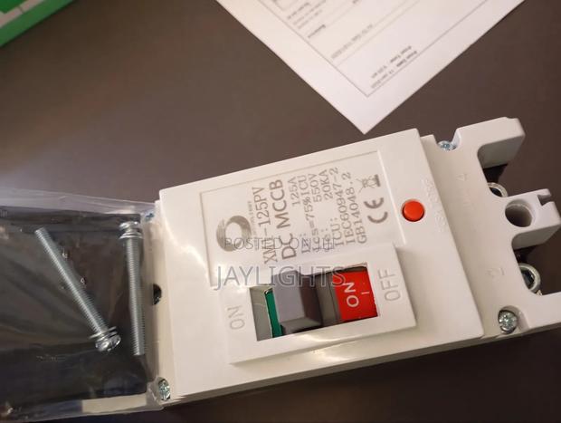 125A McCb Molded Case Circuit Breaker DC McCb